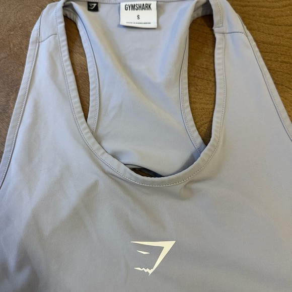 Gymshark Light Gray Racerback Tank - Picture 4 of 6
